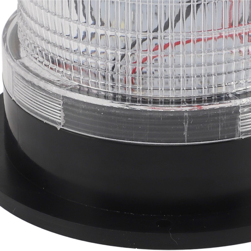 Solar Beacon Light Caution Light 8 LED Dusk to Dawn