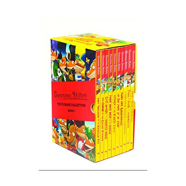 Geronimo Stilton: 10 Book Collection (Series 1)