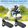 1pair Folding Bike Pedals Mountain Bike Pedals Aluminum Bicycle Flat