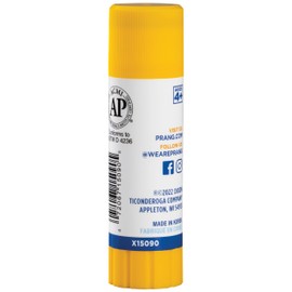 Prang Washable Glue Stick, Blue.74 Oz, 1 Count | Prang