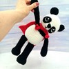 Crochet Kit Panda Luxury Crochet Craft DIY Kit (Peter the