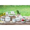 Riess 0504-049 Country-Gmundner Strewn flowersMug, Diameter-8 cm Multi Colour, Name