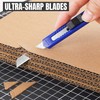 TIFICAL 16 Pack Box Cutter Retractable, 9mm Wide Utility Knife,