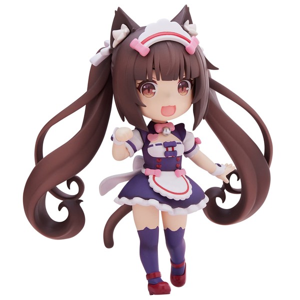 PLUM PM38461 Nekopara Minifigure 100! Chocolat Figure, Total Height: Approx. 3.9 inches (100 mm), Non-scale, PVC, Painted, Finished Product