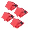 4Pcs Circuit Breaker Lockout Device Set Clamp On Single Pole