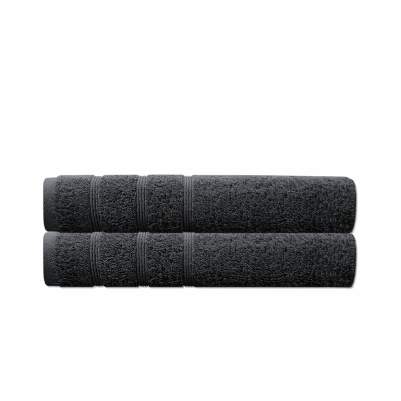 Premium Cotton - Grey Hand Towels 100% Soft Ring Spun