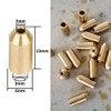 Acxico 3Pcs Brass Gas Refill Adapter for S.T Dupont Memorial