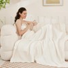 EMME Cotton Muslin Queen Blanket Bed Layering Bedspread Coverlet Breathable