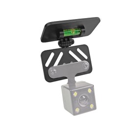 Universal Rear View Camera Bracket Mount - Heavy Duty Car Camera Lens Support Bracket with Adjustable Angle, 3M Adhesive & Screw Fixation for Backup, Reverse, License Plate Cameras