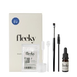 fleeky Brow henna Kit - DIY Eyebrow Colour for Brows on Fleek, Henna Colour Powder for Natural Eyebrow Dyeing, Perfect for Girls' Evening, Mother's Day, Birthday Gift for Girlfriend (Mini, Blonde)