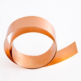 99.9% Pure Copper Foil Metal Copper Sheet Plate Cut Material Roll Material for Mechanical Machining Mould Making Cutting Precision (0.3 * 50 * 1000mm)