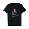 Merry Christmas Tree T-Shirt, black