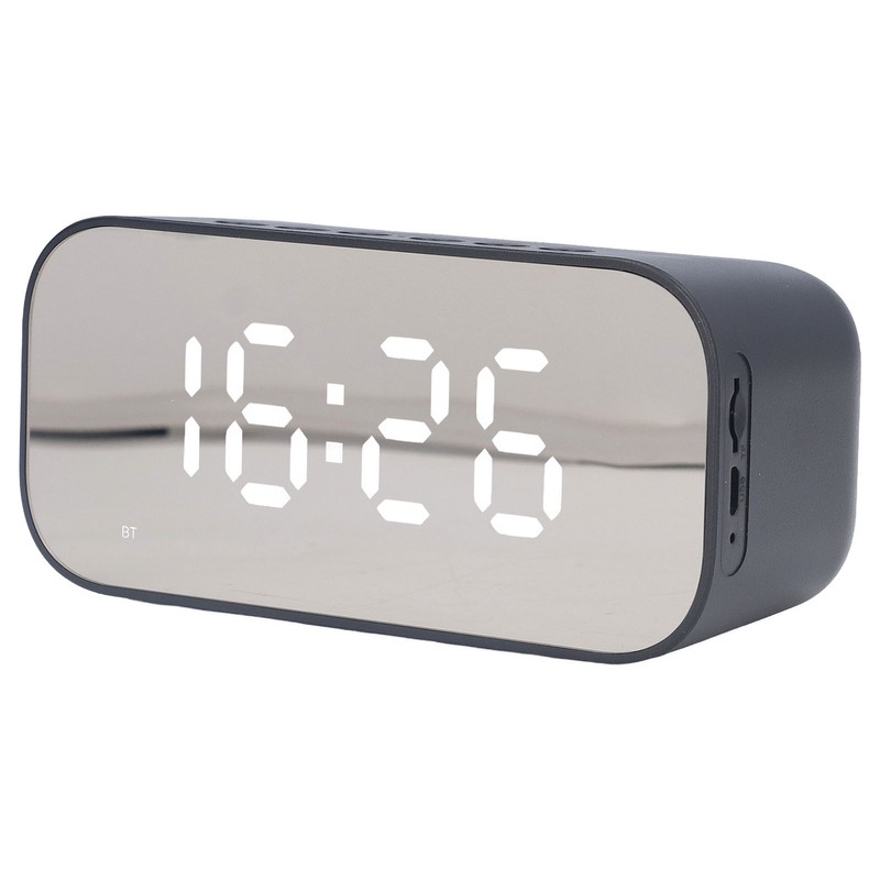 Alarm Clock Radio Portable Dimmer Control Dual Alarm FM Alarm