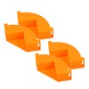 WOONEKY 4Pcs Right Angle Positioning Squares Durable Clamps for Picture