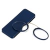 REAVEE Ultra Thin Armless Reading Glasses for Men Women, No