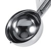 Stainless Steel Ice Cream Scoop Thumb Press Ice Cream Scoop