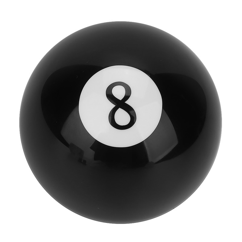 Universal Black 8 Billiard Ball Round Car Gear Shift Knob