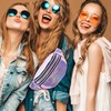 Waist Fanny Pack for Women Waterproof PU Bumbags for Ladies
