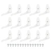 PATIKIL 4.5mm Lamp Shade Clips for Ceiling Flush Mount, 15