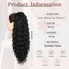 AISI BEAUTY Ponytail Extension Curly Drawstring Ponytail for Black Women