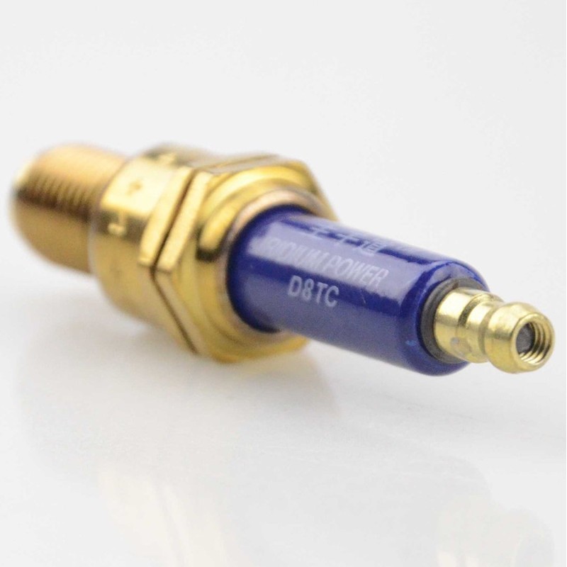 GOOFIT 10pcs/set D8TC Spark Plug Set Iridium Power Spark Plug