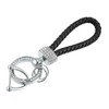 X AUTOHAUX Car Fob Key Chain Braided Keychains Holder for