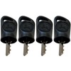 John Deere (4-Pack) Original Equipment Key - AUC12681,4