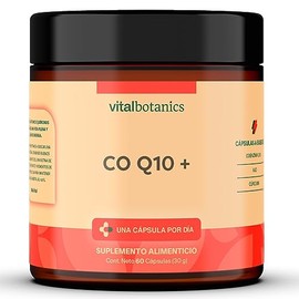 Vital Botanics CoQ10 Coenzima Q10 con Ajo y Cúrcuma                                                                                                   