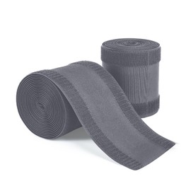 19.69ft Carpet Cord Cover for Wire on Floor Cord Covers, Cable Floor Strip Gray Floor Cord Hider Wire Cover for Home Office Commercial Space, Grey, 2 Pack