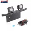 sinocea0 Bumper Light Pods Bull Bar License Frame Mount For