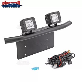 sinocea0 Bumper Light Pods Bull Bar License Frame Mount For Toyota 4Runner Tacoma Tundra