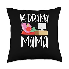 Korean Drama Funny K-Drama Mama Kdrama Throw Pillow