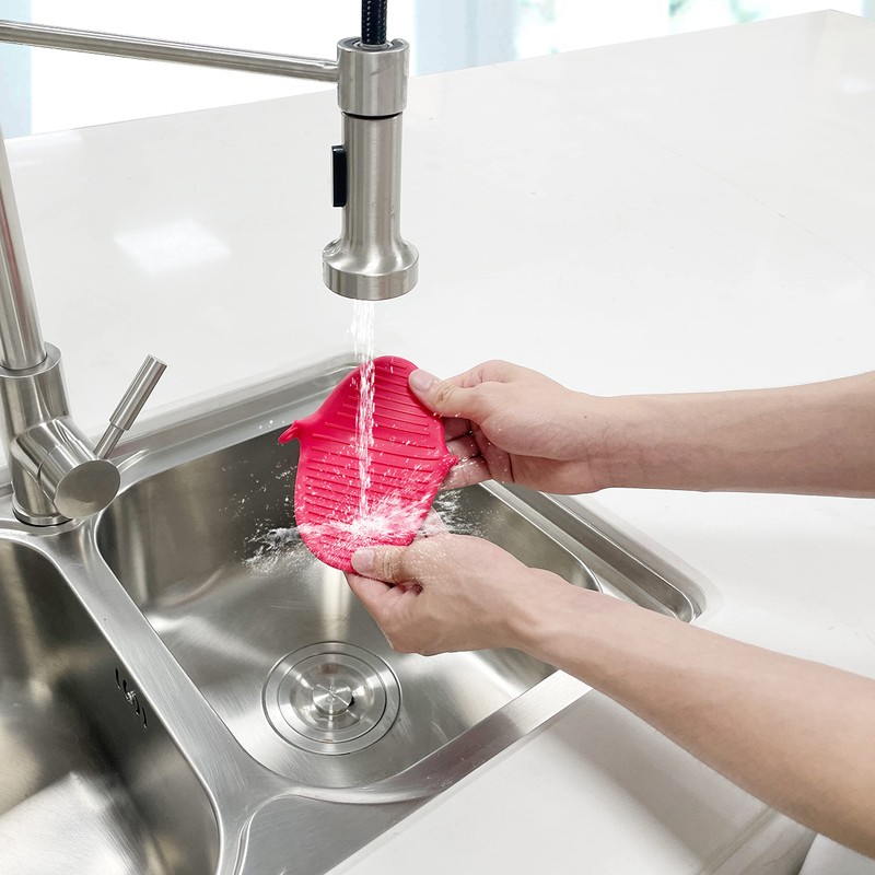Gaberoad Thickened Mini Silicone Oven Mitts Heat Resistant, Rubber Oven