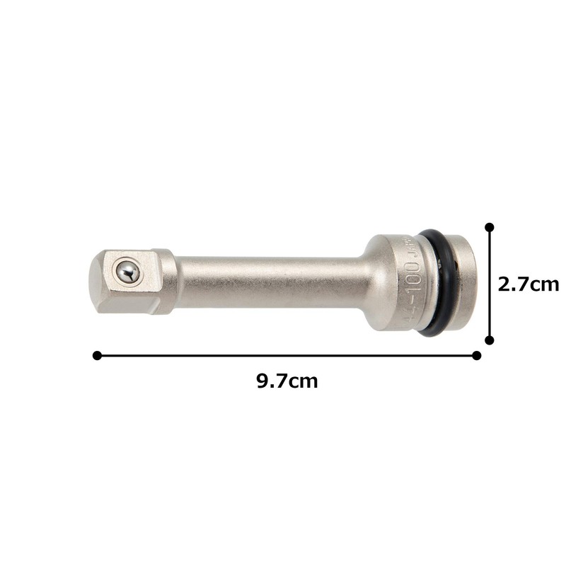 Tone NE44-100 Impact Extension Bar (Ball Type), 0.5 inch (12.7