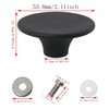 DGBRSM 2pcs Dutch Oven Knob Bakelite Pot Lid Replacement Knob,