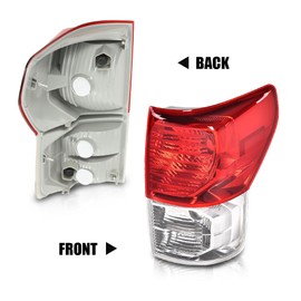G-PLUS Tail Light Assembly w/o Bulb Wiring Harness Right Side Fit For Toyota Tundra 2007-2013 Rear Brake Lamp(2-Door Regular Cab,4-Door Extra Cab,4-Door Crew Cab) Luces Traseras, Faros Traseros