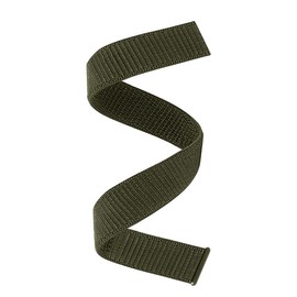 JIAMEER Hook and Loop Nylon Watch Band for Fenix 6/Fenix 7/ Fenix 5/Instinct,22mm Quick Dry Ultralight Sport Replacement Watch Strap for Garmin Epix Pro 47mm,Forerunner 955/965 (Army Green)