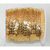 Gold Plated Fish Bone Chain, Chevron Chain, Necklace Chain, Bulk