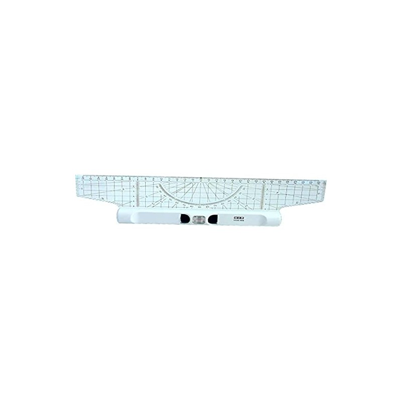 M + R 715300000 rolling ruler 30 cm acryl gals