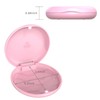 Orthodontic Mouthguard Case, Dental Retainer Case, Aligners Case (Pink)