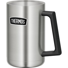 Thermos ROD-008 S Outdoor Series Vacuum Insulated Mug, 20.3 fl oz (600 ml), Stainless Steel