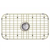 Alonsoo 26" x 14" Large Gold Kitchen Sink Grid and