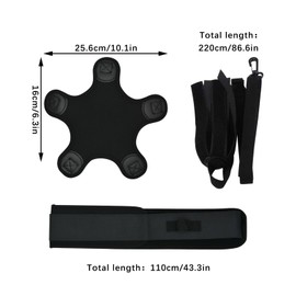 Volleyball Training Pass Rite Aid Resistance Band, Elastic Volleyball Resistance Belt Set of Serves, Adjustable Cords and Waistband for Serving/Spiking/Adjusting/Hitting and Solo Practice