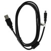 vhbw 5x USB-Kabel Datenkabel (Standard-USB Typ A auf Kamera) kompatibel