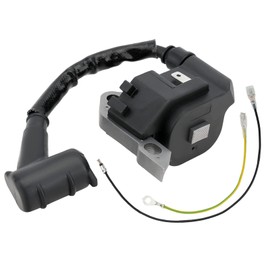 1130 400 1302 Ignition Coil MS170 with Spark Plugs Compatible with Stihl 017 018 MS170 MS180 Chainsaw Parts