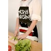 JFAN Christmas Apron Christmas Apron Santa Apron Gift Cartoon Apron