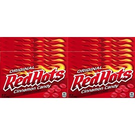 Original Red Hots Theater Box Cinnamon Candy Net WT 5.5 Oz (pack of 12)