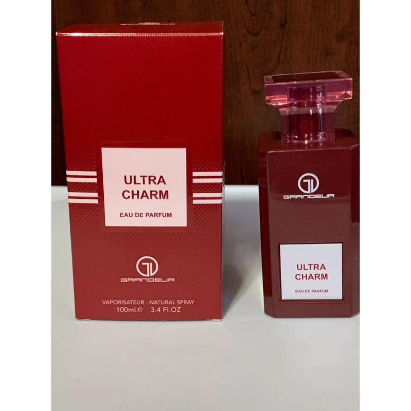 grandeur ultra charm 100ml edp a cherry fragrance new factory