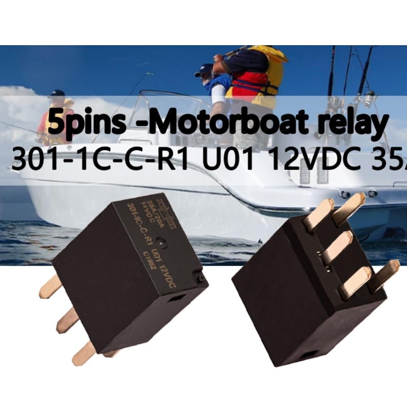 301-1C-C-R1 U01 SPDT 35A DC12V Replacement Automotive Relay Control Module