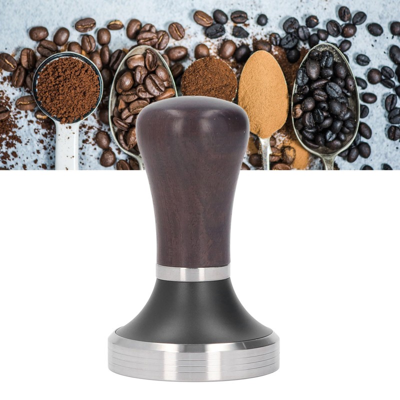 Stainless Steel Coffee Tamper 58mm Food Grade Heavy Duty Flat